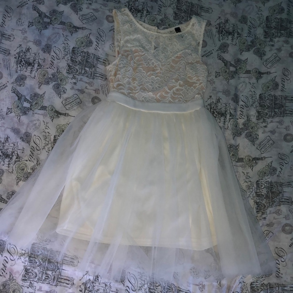 Windsor Short Cream Dress